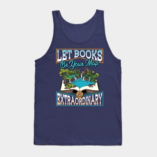 Reading Books Literacy Book Lover Gift Tank Top